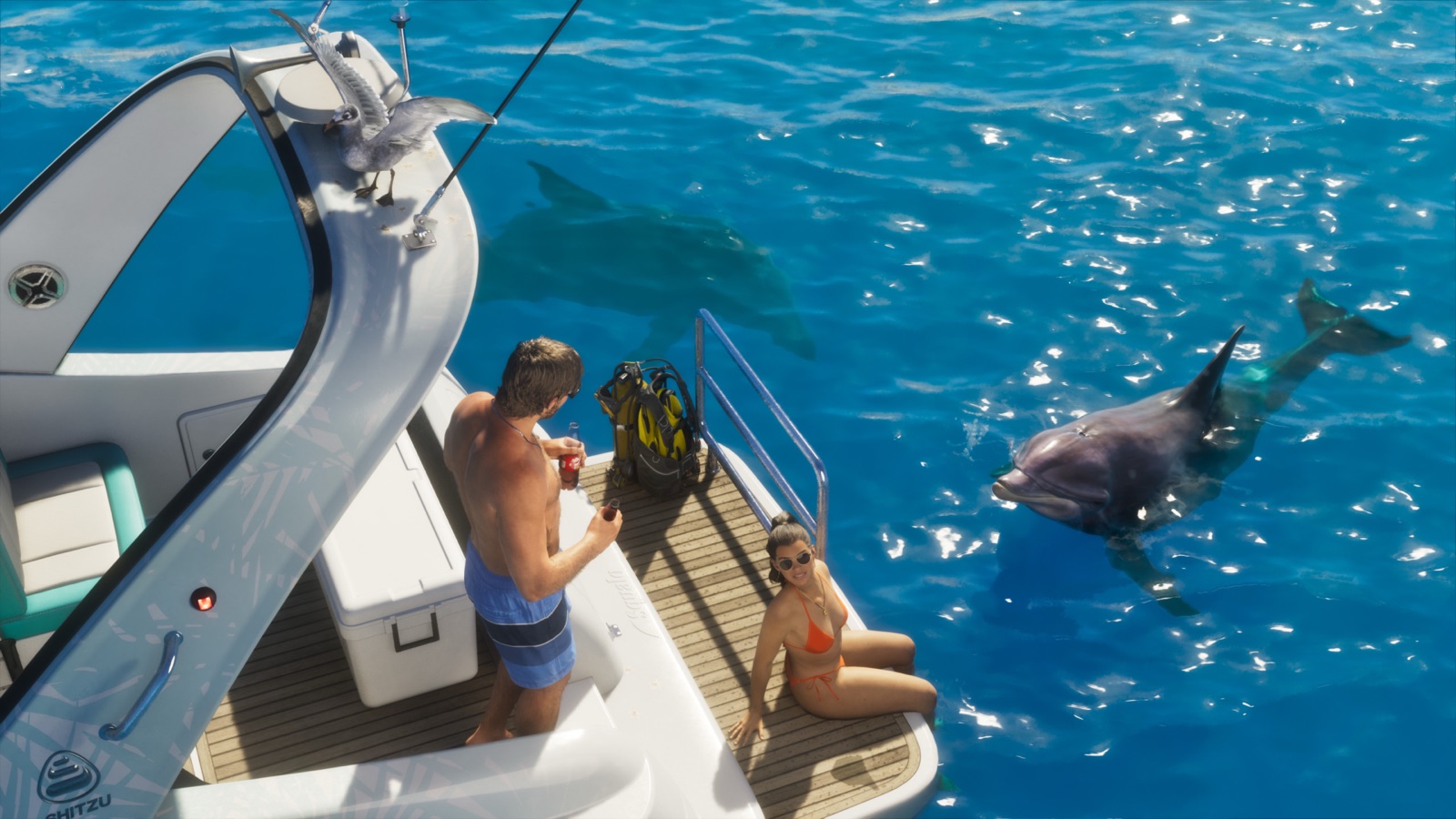 GTA 6 Édition Ultimate : le bateau Shitzu Squalo