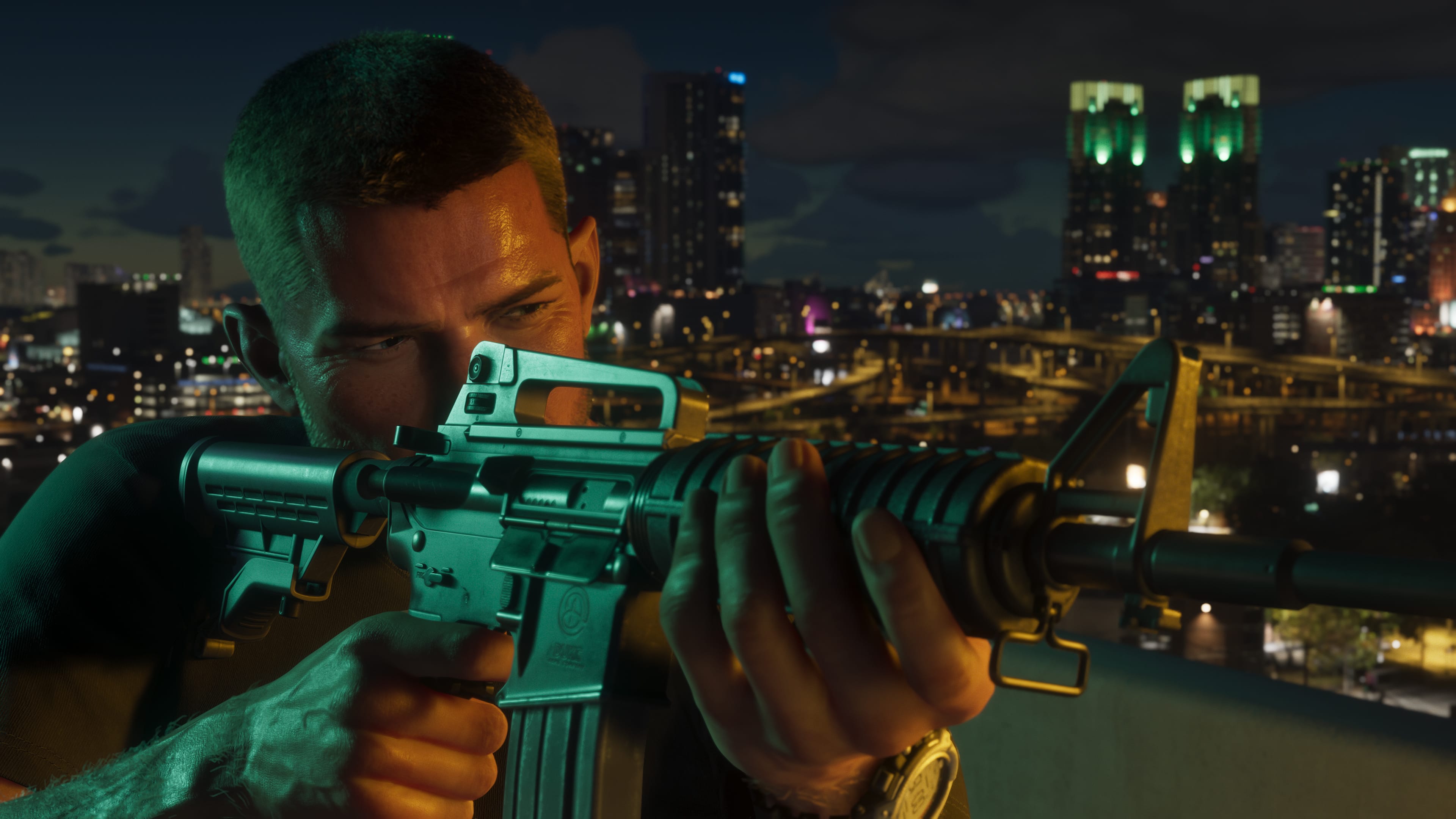 Jason Duval in close-up, the face Rockstar is most likely to paint on the GTA 6 boxart wall.